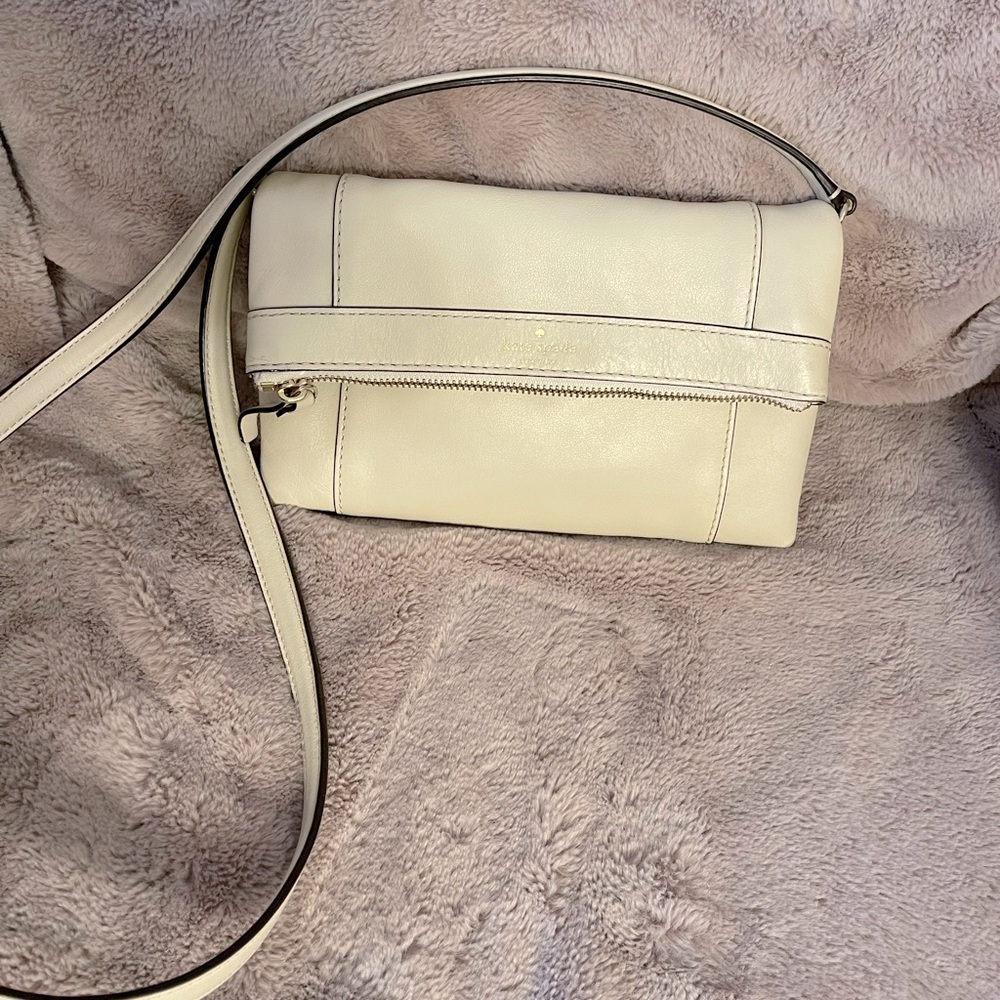 Kate Spade cream crossbody bag